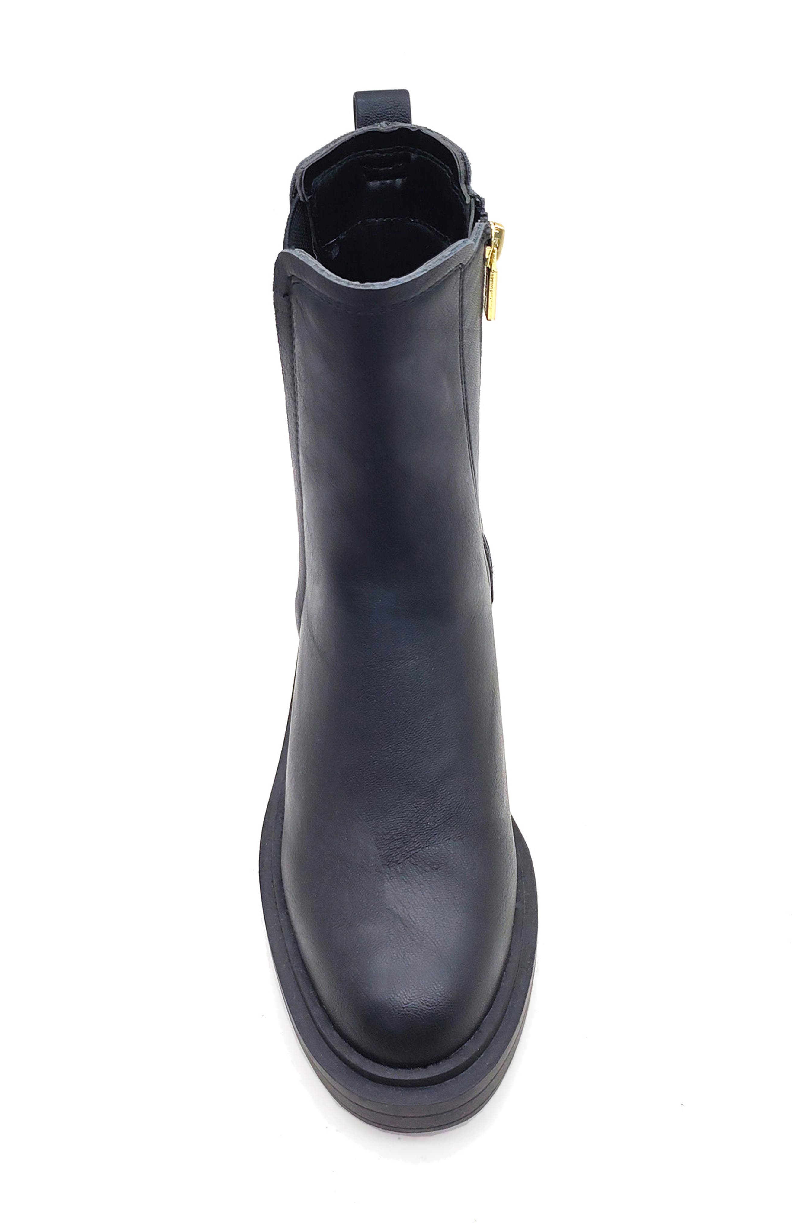 Reaction Kenneth Cole Anabelle Chelsea Boot, Alternate, color, Black