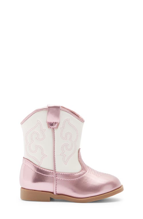 Harper Canyon Kids' Gabriela Western Bootie In Pink