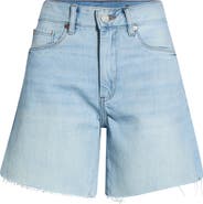 BLANKNYC The Warren Raw Hem Denim Shorts