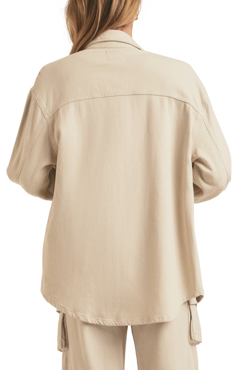 Favorite Daughter The Dad Denim Shacket, Alternate, color,