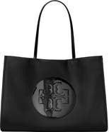 Ella Patent Nylon Tote