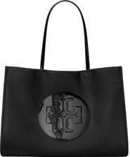 Ella Patent Nylon Tote