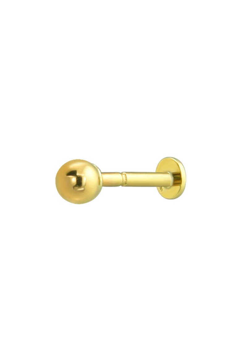 Single Ball Stud, Main, color, GOLD