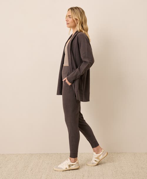 Pact Everyday Organic Cotton Airplane Joggers In Brown