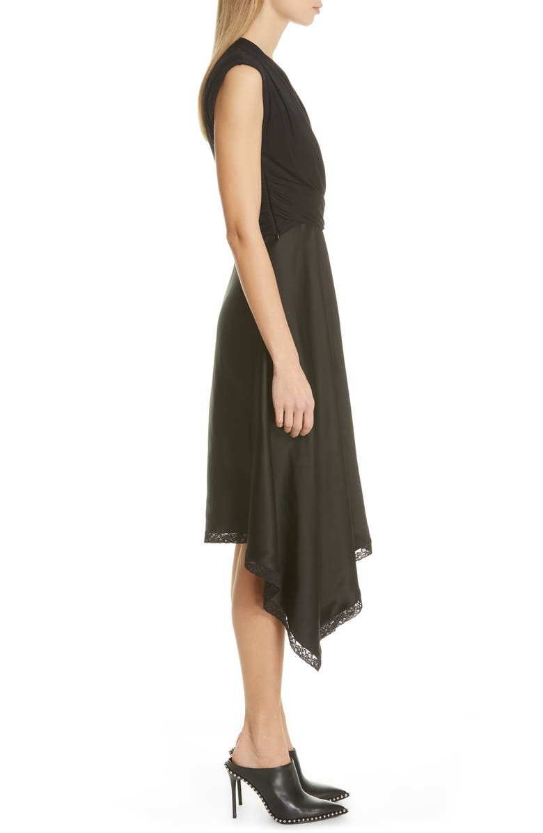 Alexander Wang Lace Trim Layered Slipdress, Alternate, color,