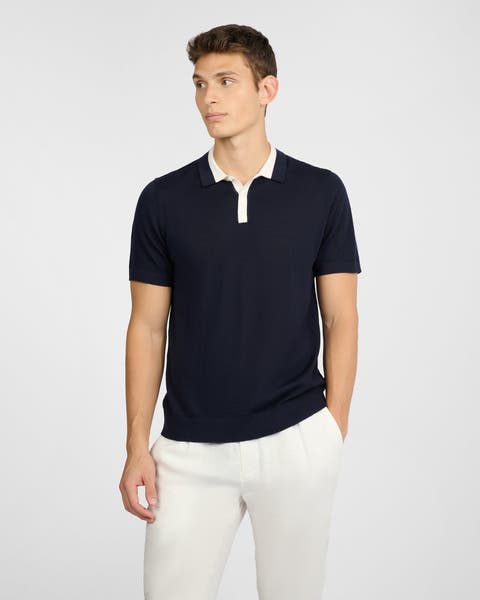 Extra Fine Merino Wool Polo