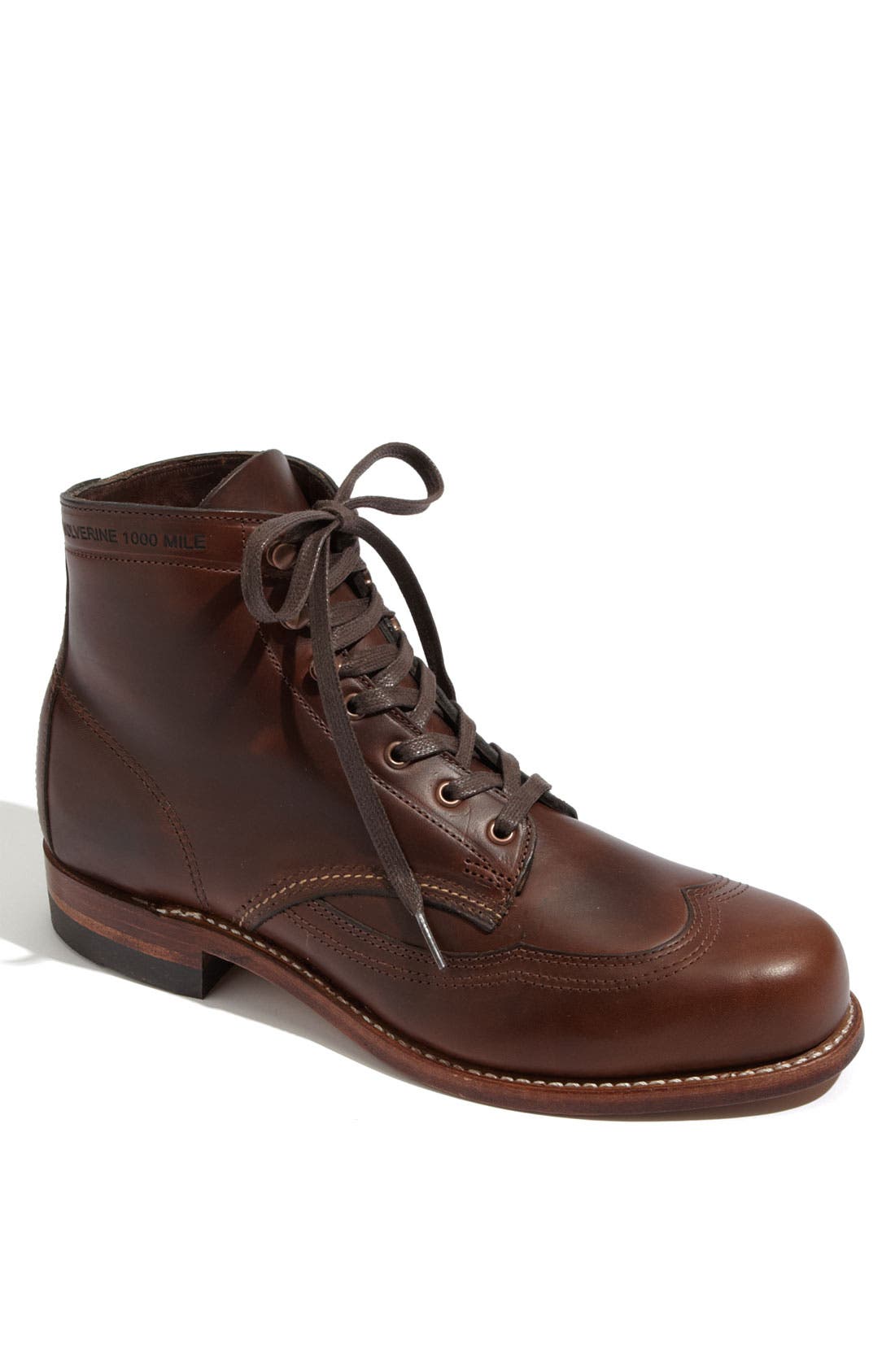 Wolverine '1000 Mile - Addison' Wingtip Boot, Main, color, 