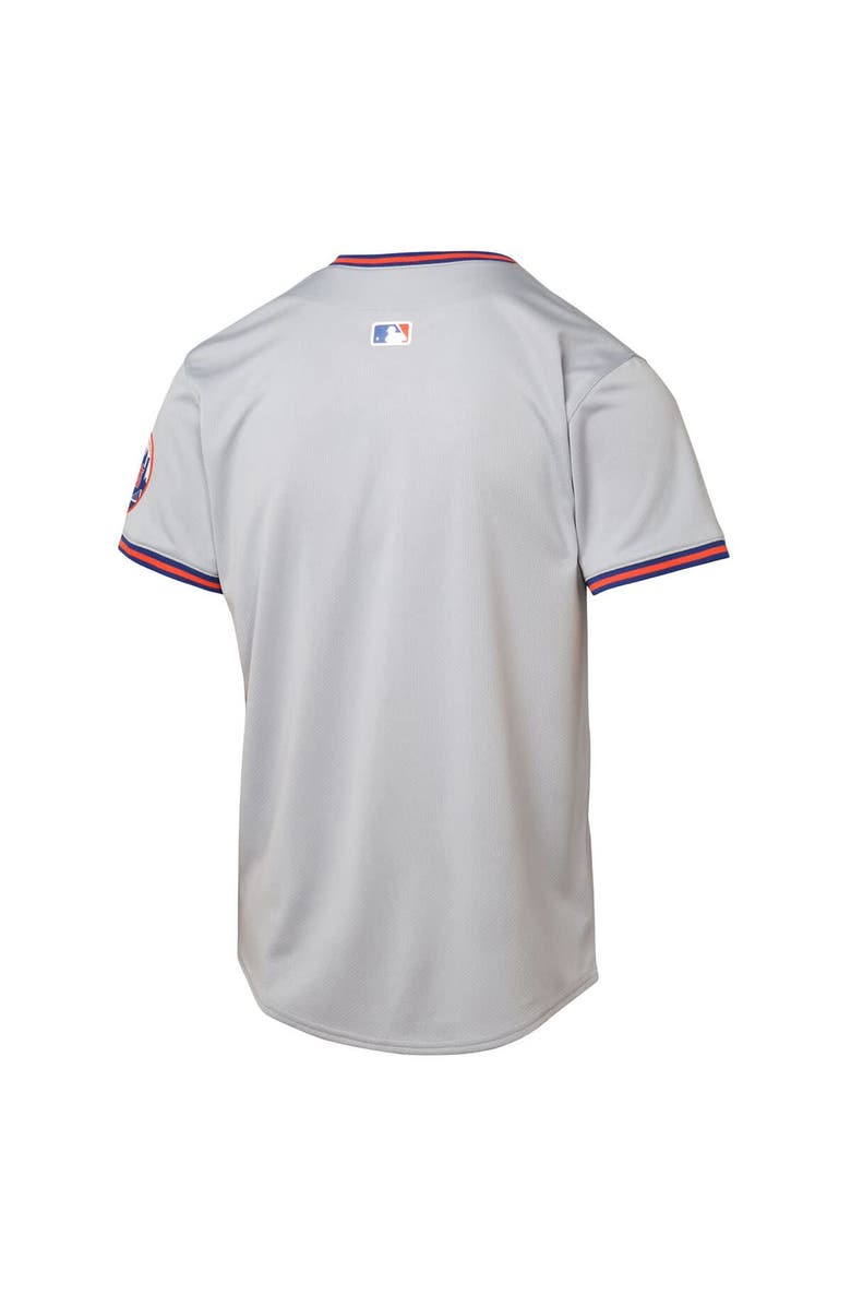 Nike Youth Gray New York Mets Road Limited Jersey, Alternate, color, Gray