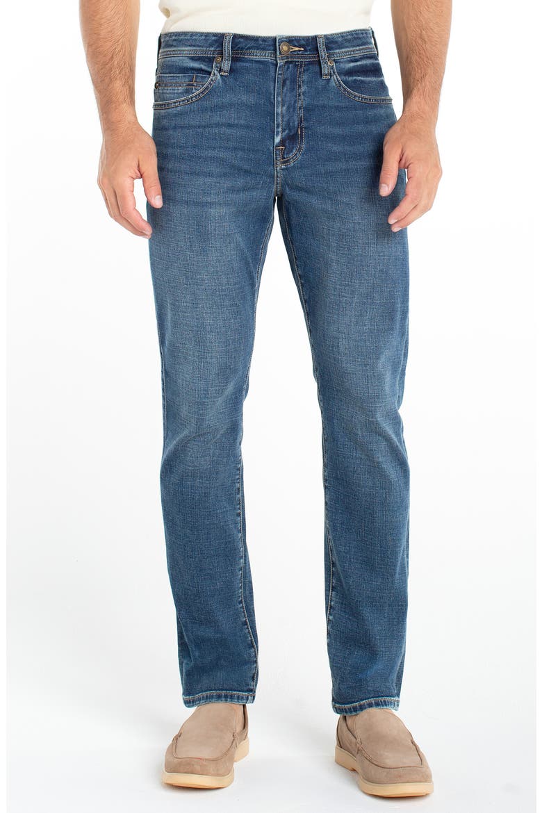 Kingston Modern Straight Jeans, Main, color, PORTOLA