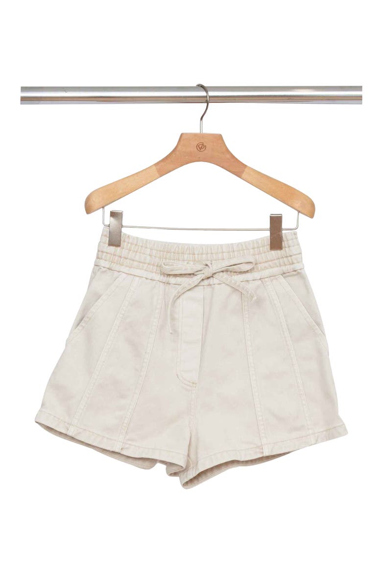 Seamed Boxer Shorts, Alternate, color, ECRU