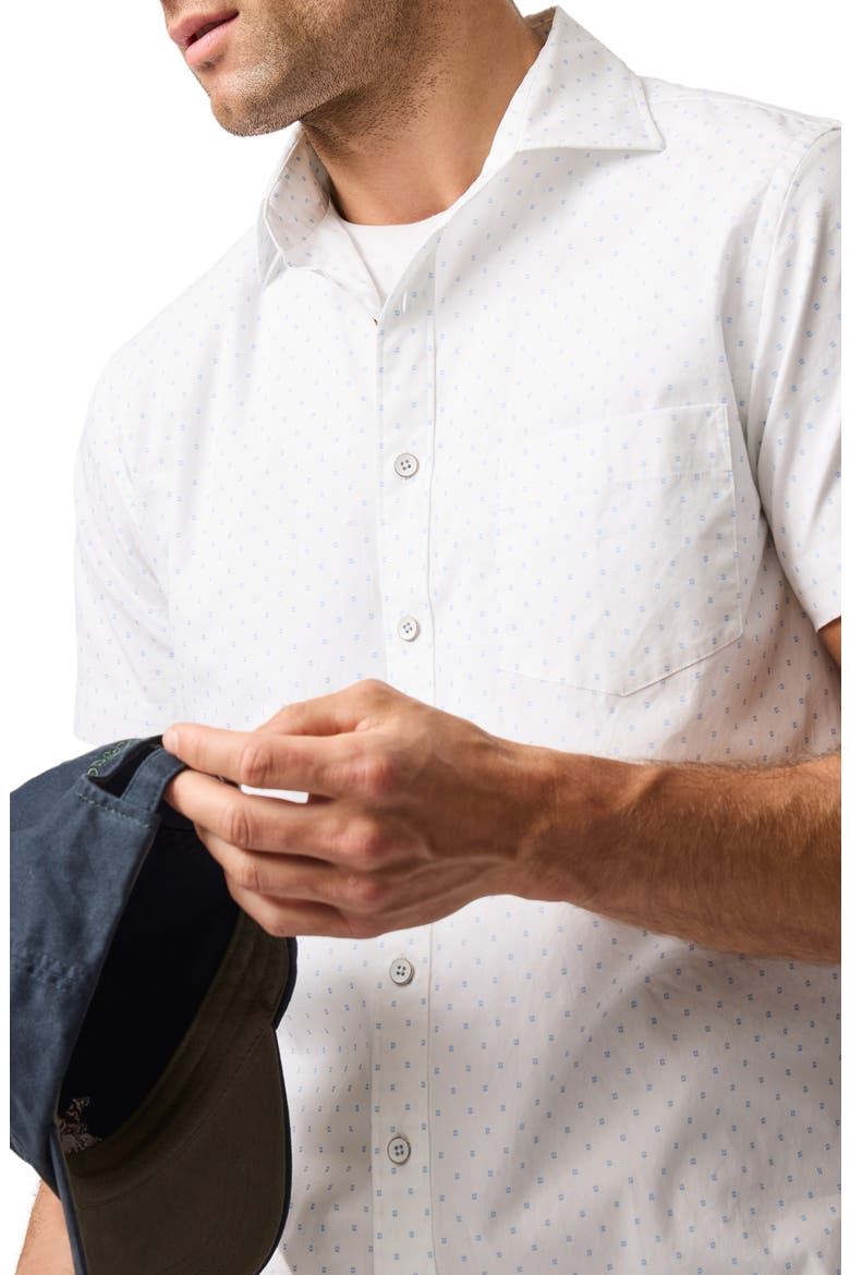 Emerald Hill Short Sleeve Button-Up Shirt, Alternate, color, SAND