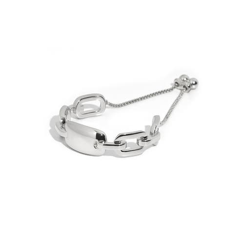 Zarux Modern Day Bracelet In Silver