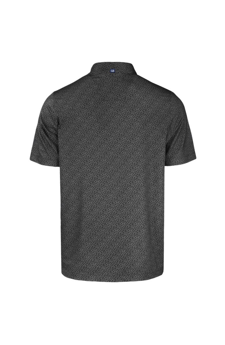 Cutter & Buck Men's Cutter & Buck  Black Ivy League Pike Eco Pebble Print Stretch Recycled Polo, Alternate, color, 