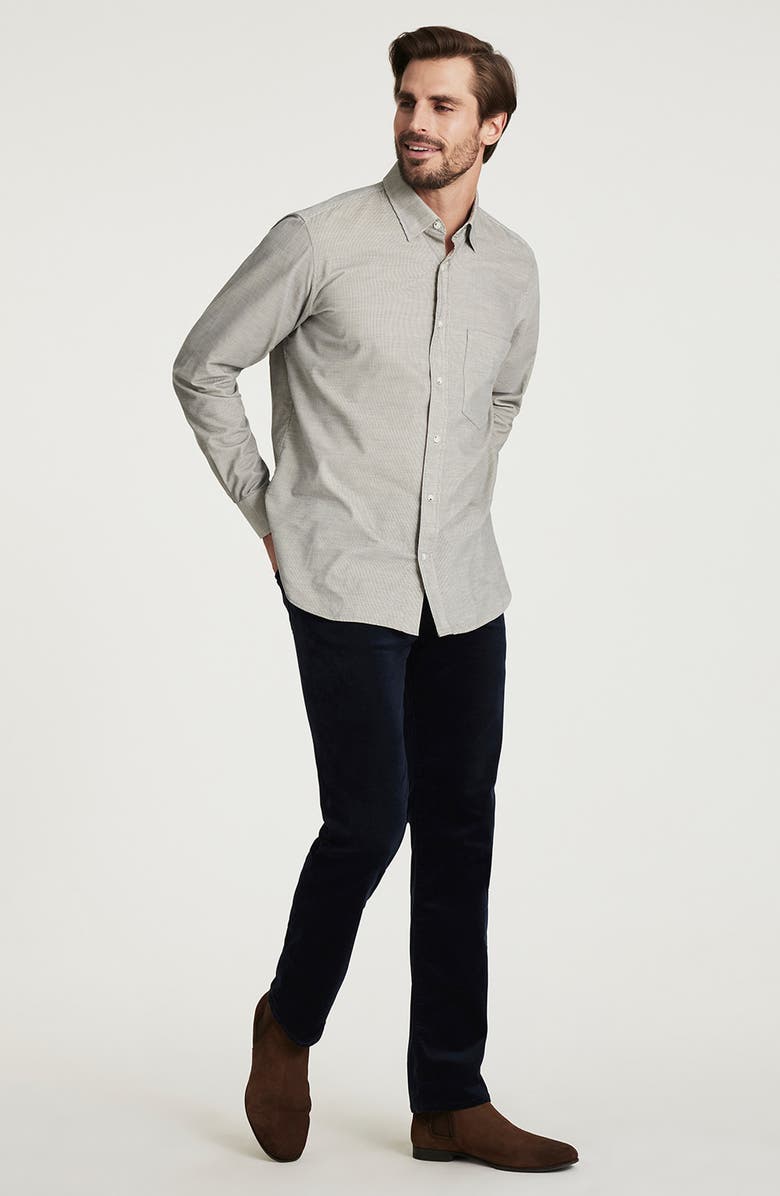 34 Heritage Corduroy Button-Up Shirt, Alternate, color, Grey