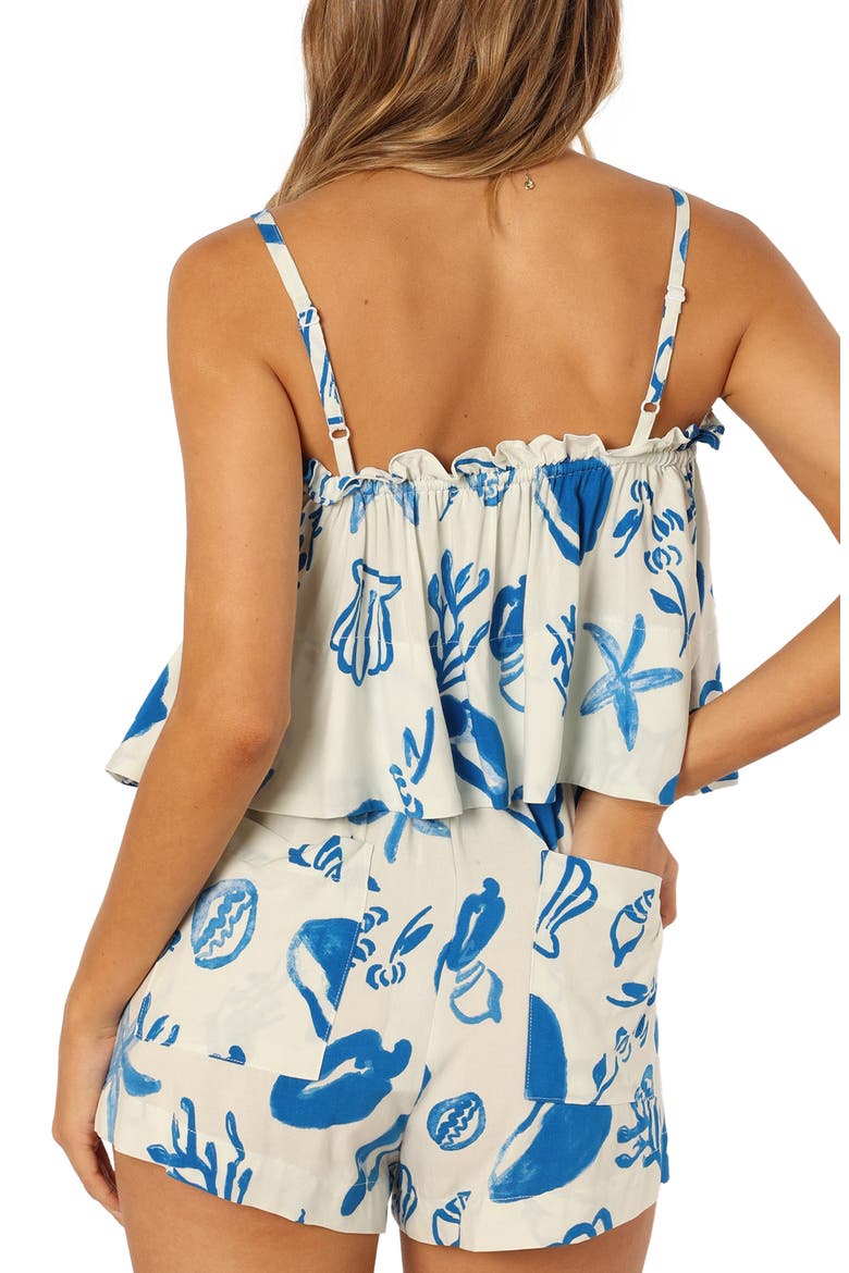 Airlie Tropical Camisole, Alternate, color, BLUE