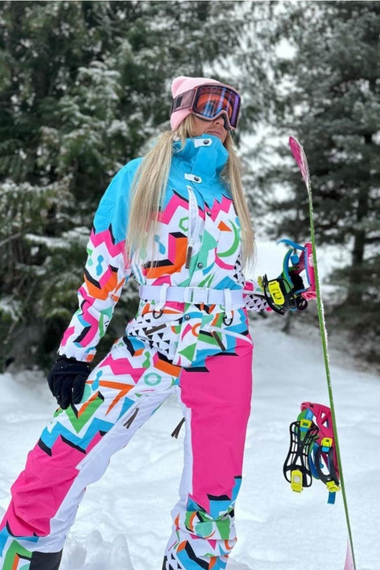 Nuts Cracker Shaped Ski Suit, Alternate, color, multi-colour