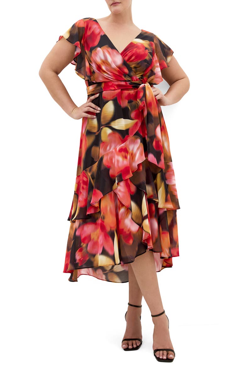 Floral Print Maxi Dress, Main, color, LOLLITA FLORAL