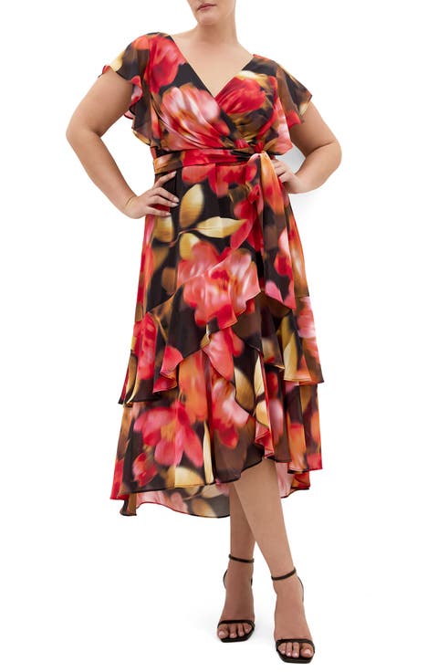 Floral Print Maxi Dress