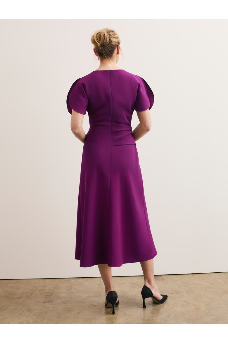 Salerno Midi Dress, Alternate, color, Purple