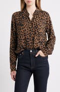 Rails Josephine Leopard Print Button-Up Shirt
