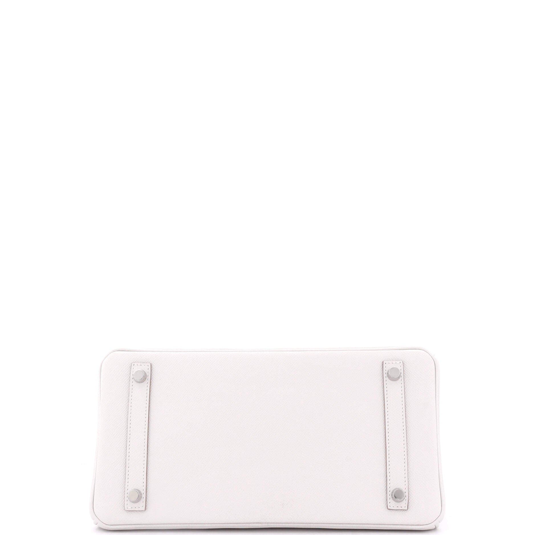 Pre-Owned Hermes Birkin Handbag Light Epsom with Palladium Hardware 30, Alternate, color, 