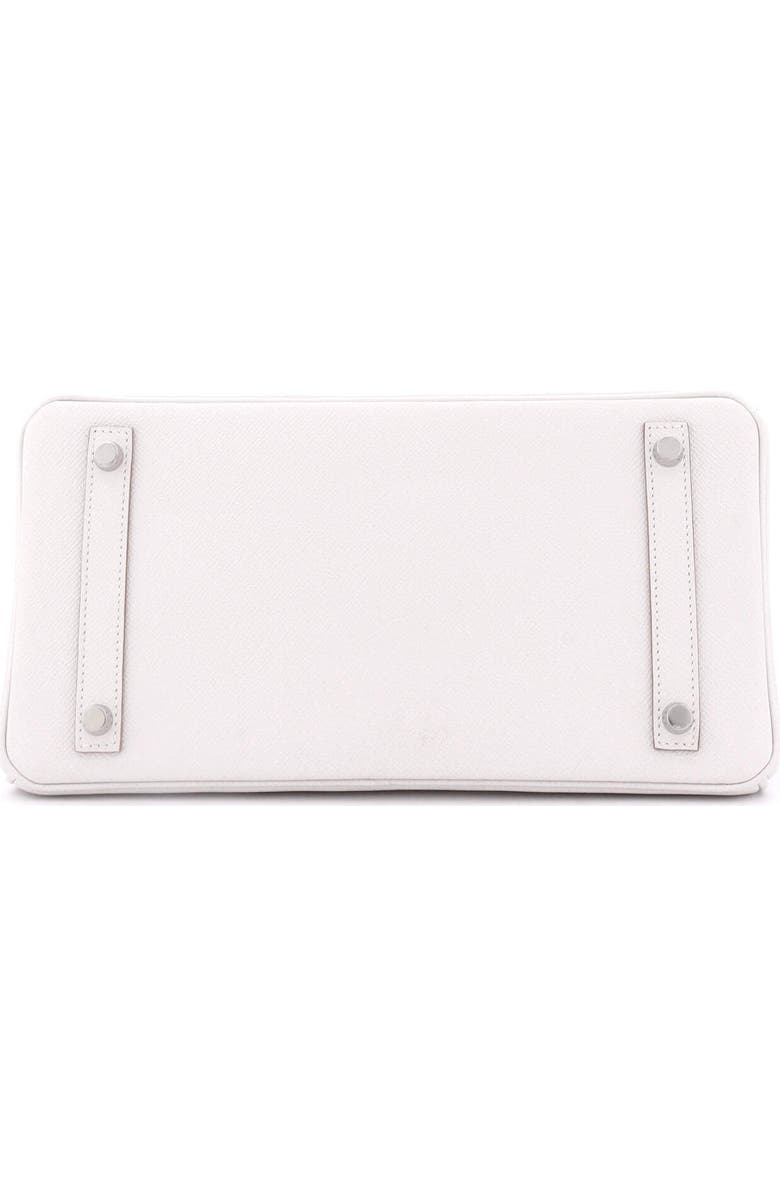 Pre-Owned Hermes Birkin Handbag Light Epsom with Palladium Hardware 30, Alternate, color, Gris Pale