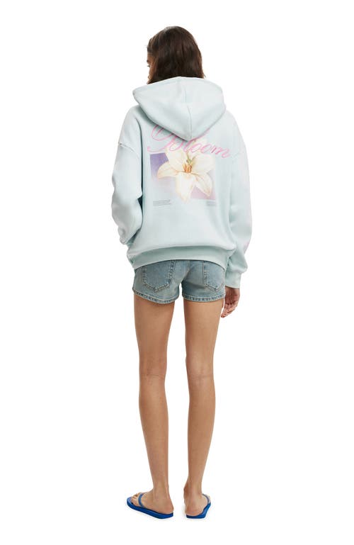 Cotton On Graphic Fleece Hoodie In Gray