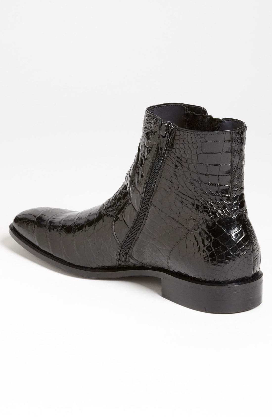 Mezlan 'Belucci' Alligator Boot, Alternate, color, 