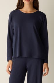 Eileen Fisher Boxy Organic Cotton Top