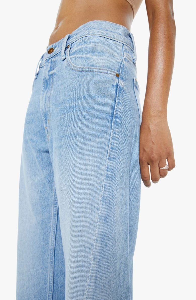 MOTHER Lil Lemon Nonstretch Wide Leg Jeans, Alternate, color, Munchies