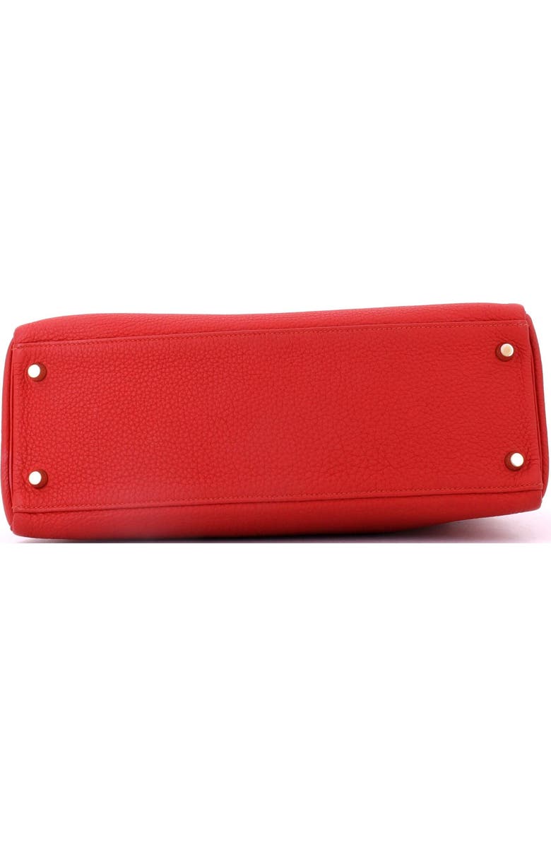 Pre-Owned Hermes Kelly Handbag Red Togo with Gold Hardware 32, Alternate, color, Vermillon