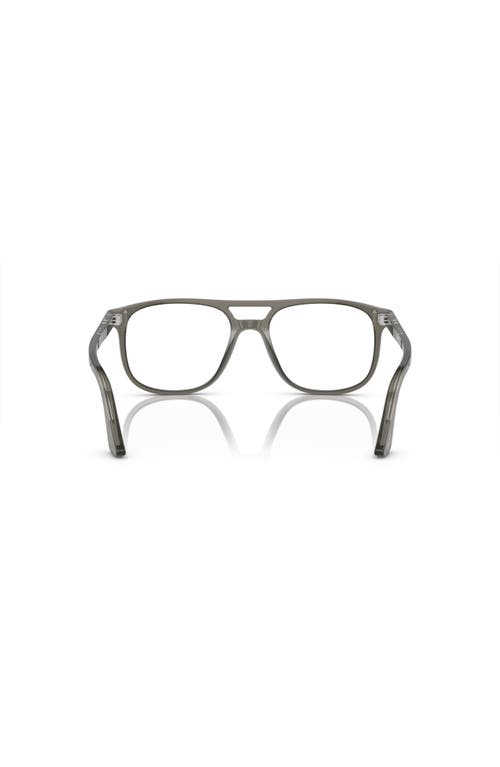 Persol 54mm Pilot Optical Glasses In Green