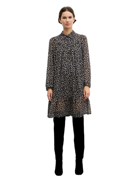 Celest Printed Shirt Dress