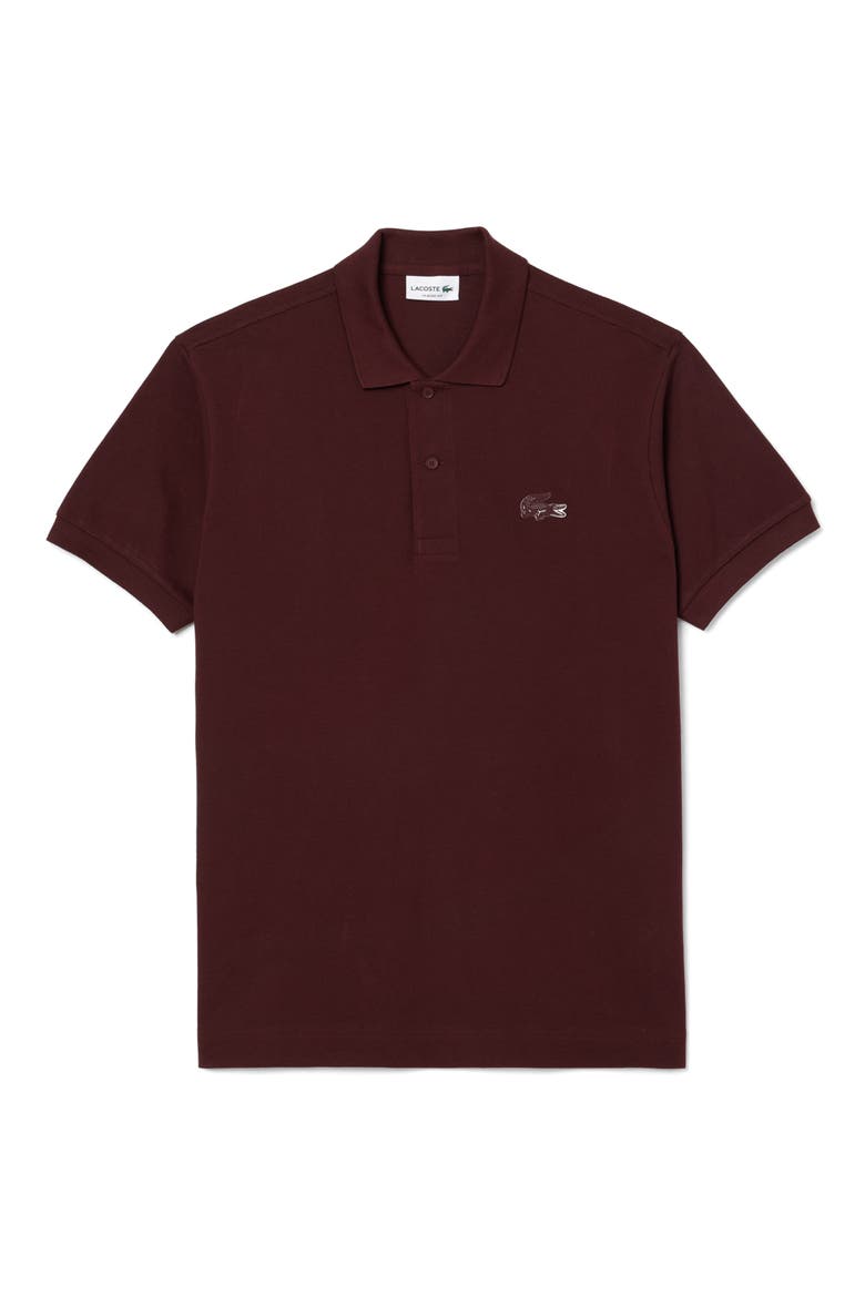 Small Croc Polo, Alternate, color, EXPRESSO
