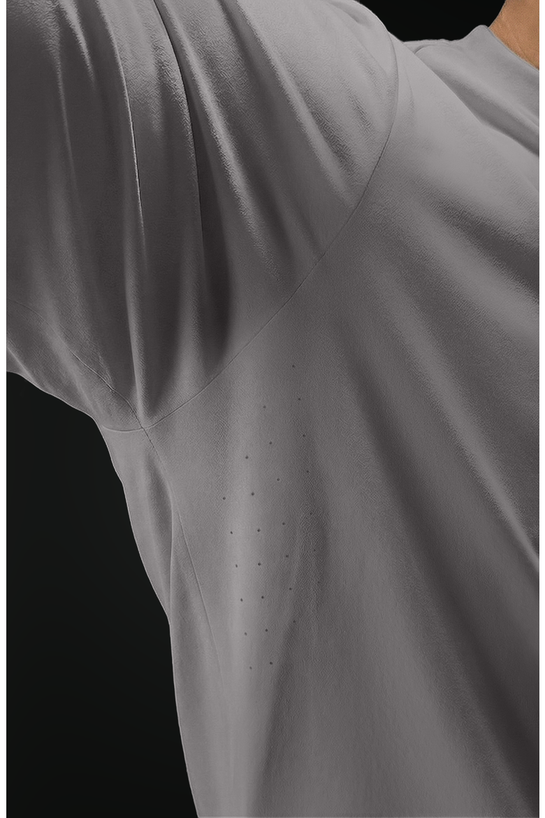 Titan T Shirt - Crew Neck, Alternate, color, Glacier Gray