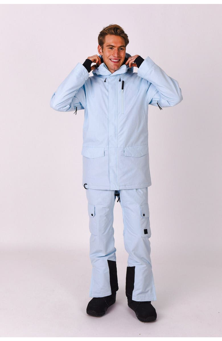 OOSC Yeh Man Bib Pant Ice - Blue, Alternate, color, Ice Blue