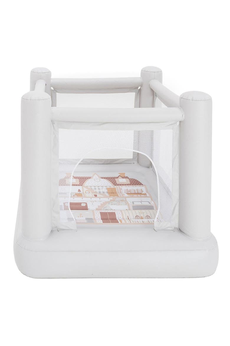 Mini Dollhouse Bounce House, Main, color, WHITE