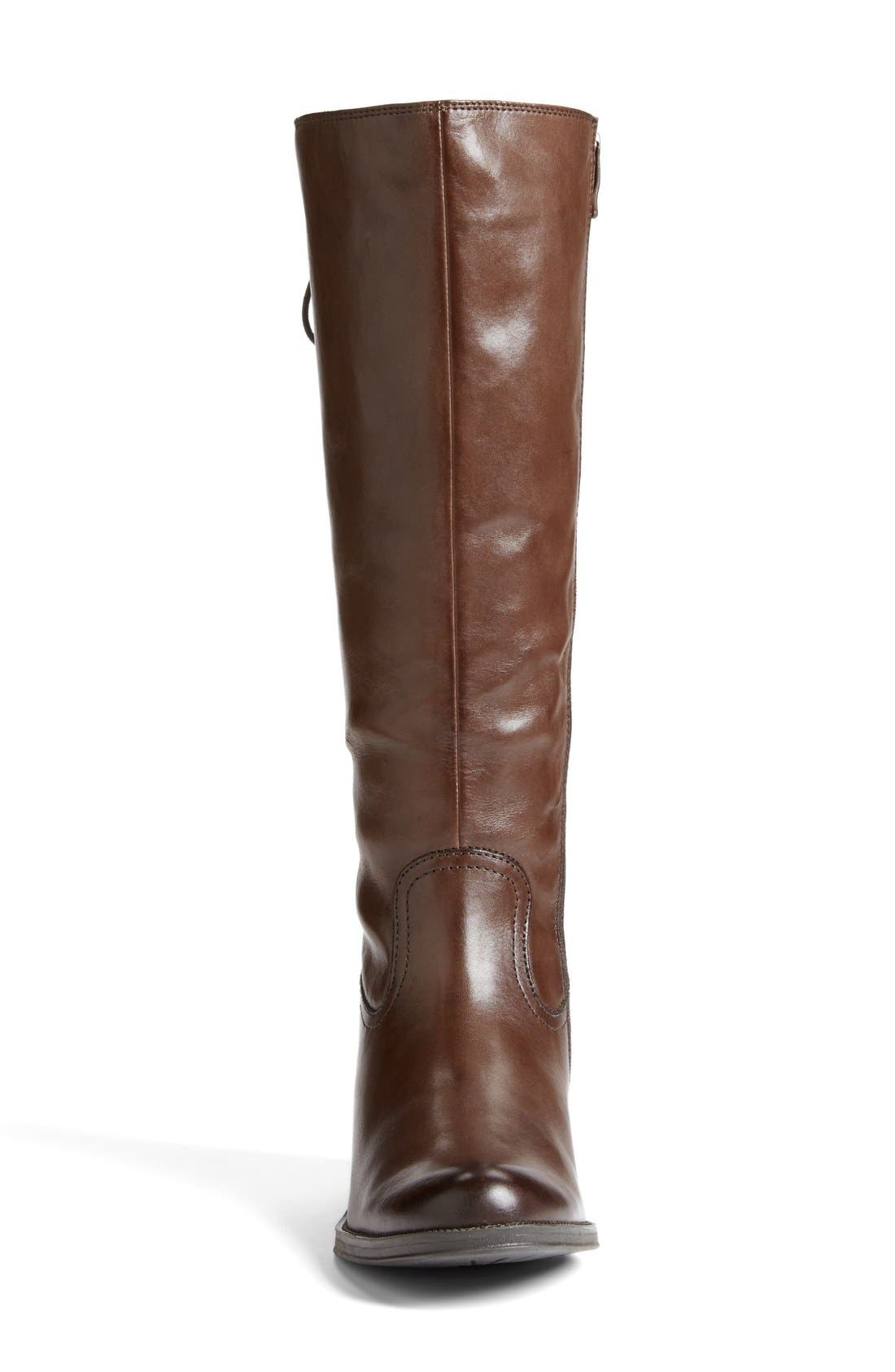 'Sara' Riding Boot, Alternate, color, BROWN