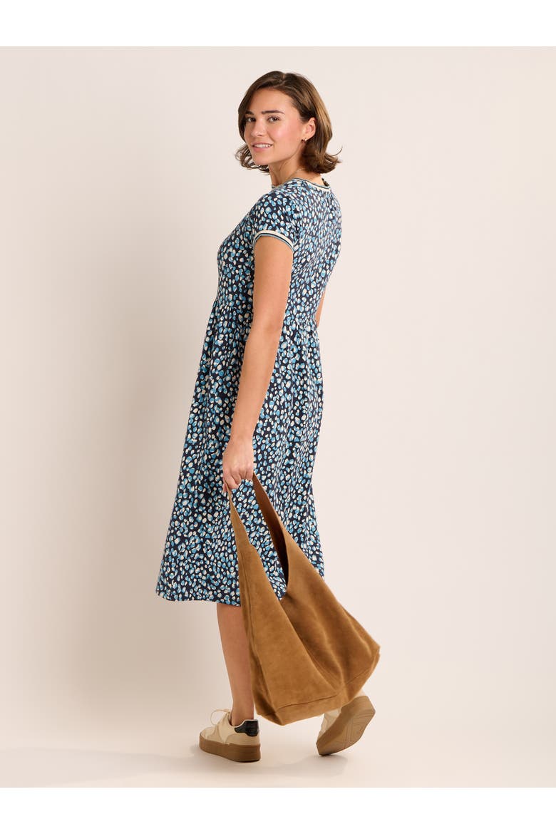 Alexia Midi Dress, Alternate, color, Navy