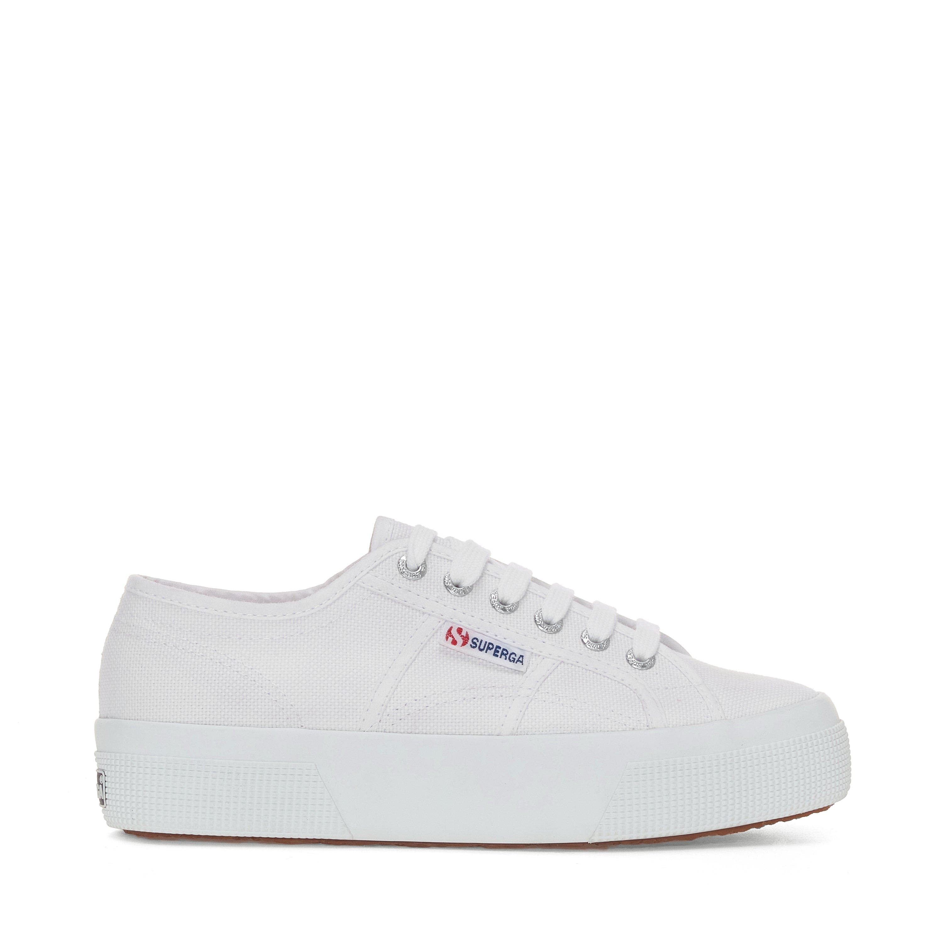 Superga 2740 Platform Sneakers, Alternate, color, White