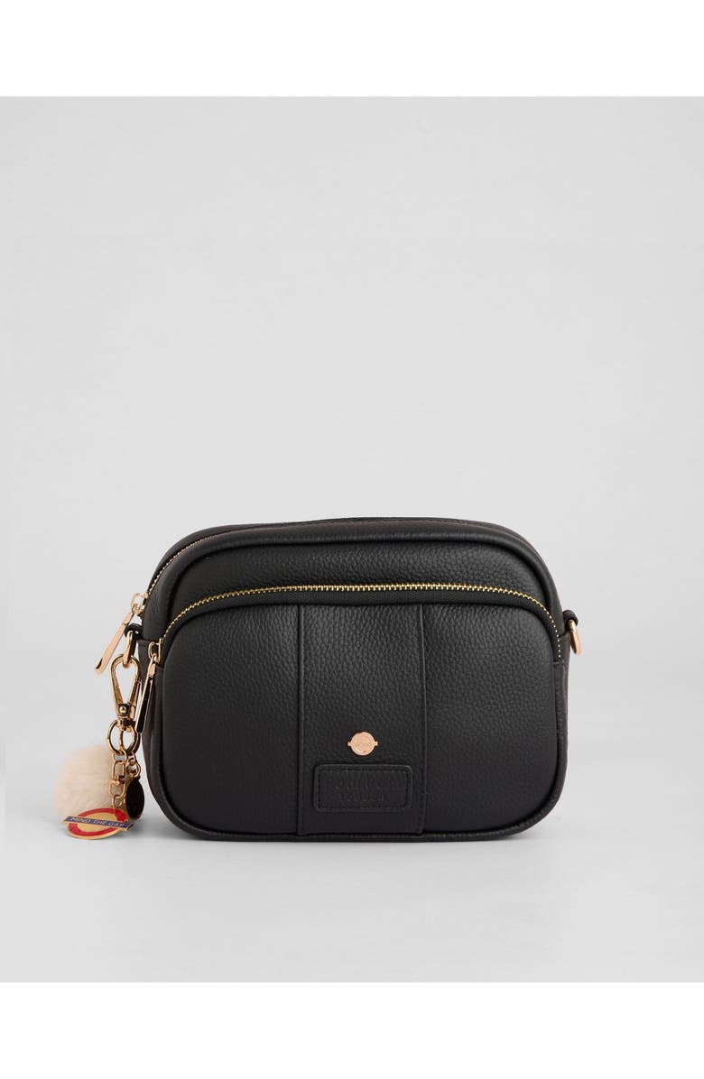 Pom Pom London Original Crossbody Bag, Main, color, Northern Black