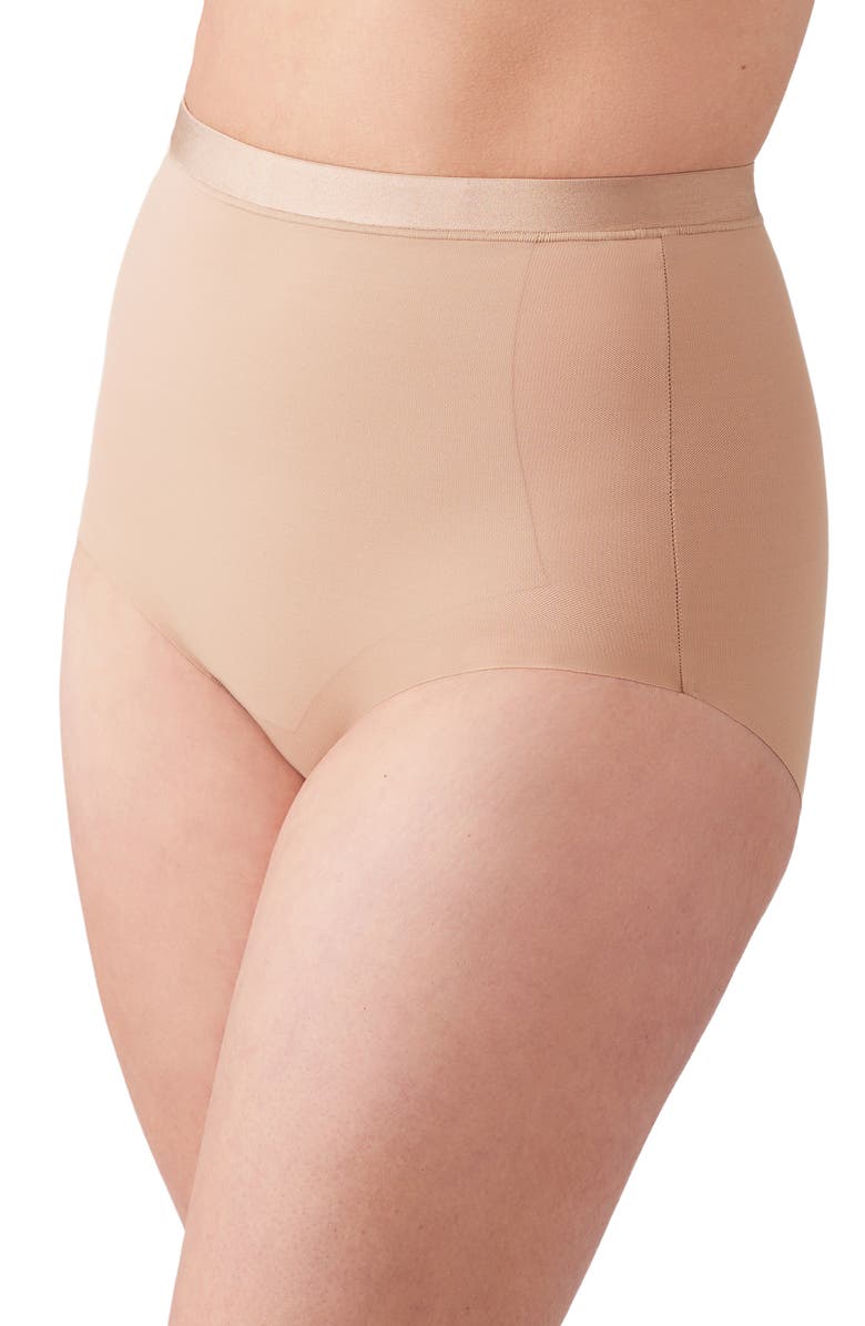 Wacoal Shape Revelation<sup>®</sup> High Waist Shaping Briefs, Alternate, color, Praline