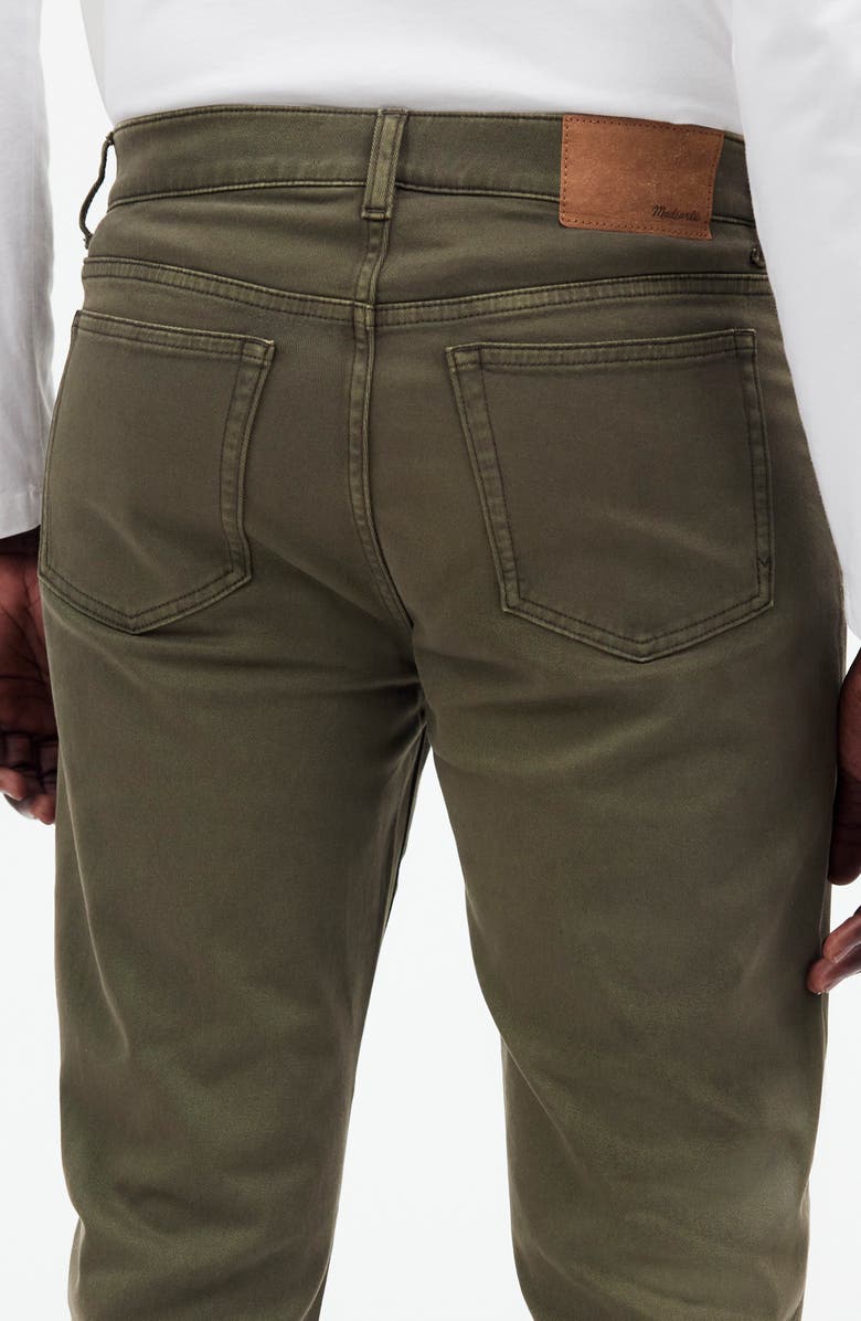 Madewell The Athletic Allday Slim Pants, Alternate, color, Deep Green