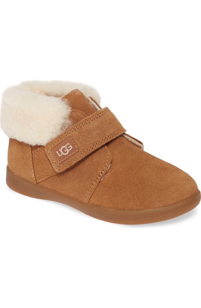 UGG<sup>®</sup> Kids' Nolen Genuine Shearling Boot, Main, color,
