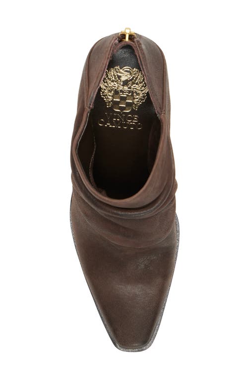 Vince Camuto Ainsley Bootie In Deep Brown