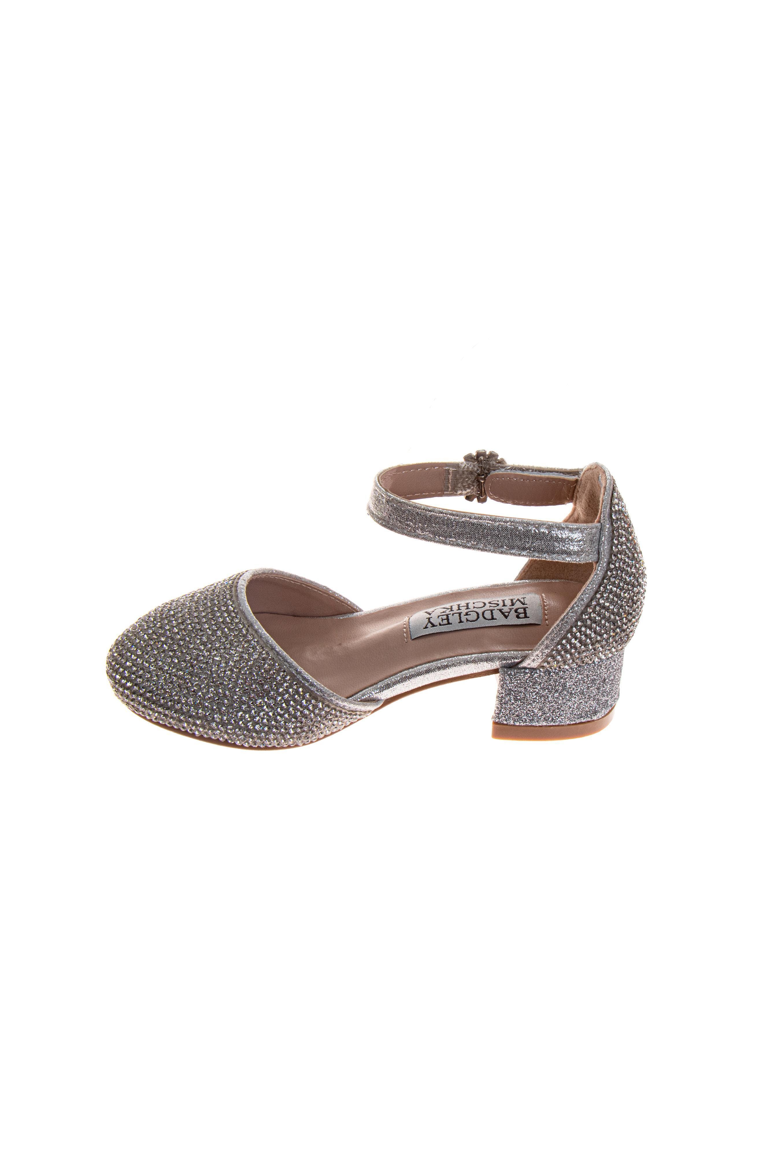 Dress Shoes for Girls, Alternate, color, Silver