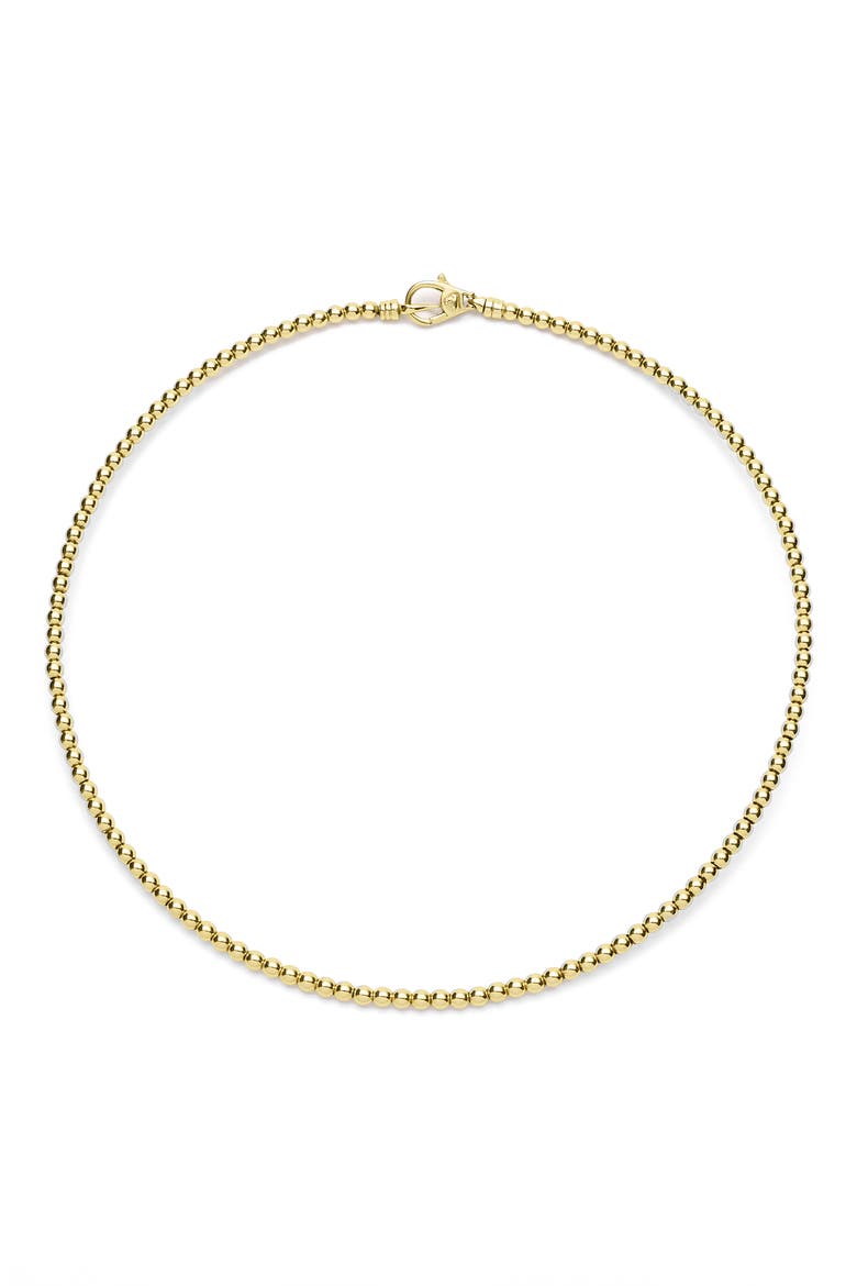 Caviar Gold 18K Collar Necklace video