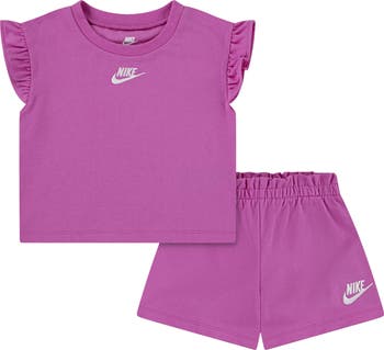 Kids' French Terry T-Shirt & Shorts Set