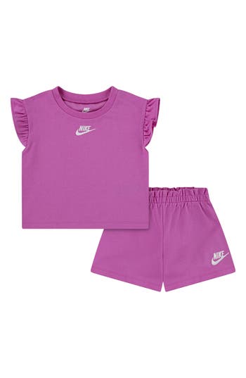 Nike Kids' French Terry T-shirt & Shorts Set