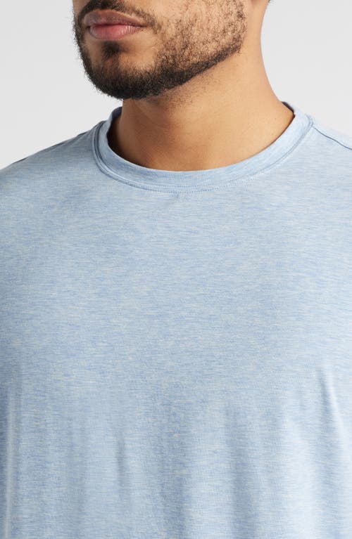 Scott Barber Cotton Blend T-shirt In Blue